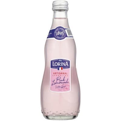 Lorina Sparkling Beverage, Artisanal, Pink Lemonade