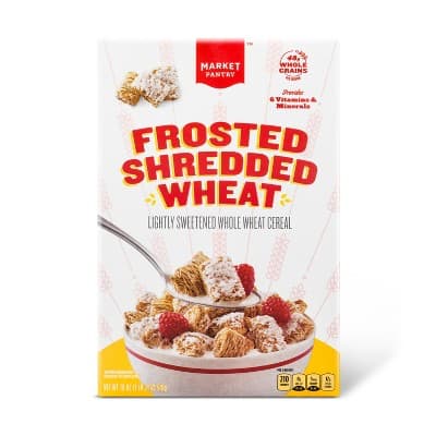 Frosted Shredded Wheat Breakfast Cereal - Market Pantry&#8482;