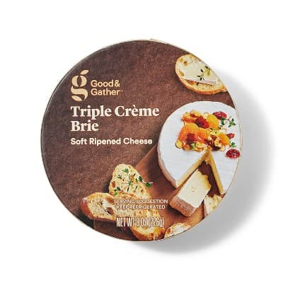 Triple Cr&#232;Me Brie Cheese Wheel - Good &#38; Gather&#8482;