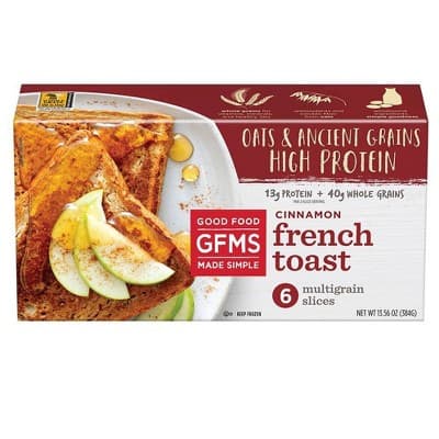 Good Food Made Simple Cinnamon French Toast 6 Multigrain