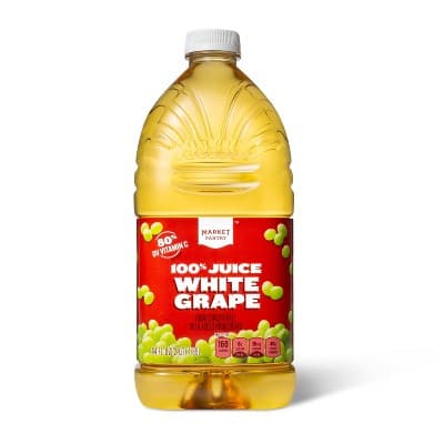 100% White Grape Juice - Oz Bottle - Market Pantry&#8482;