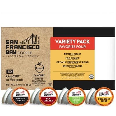 San San Francisco Bay Coffee Variety Pack Medium Roast Coffee