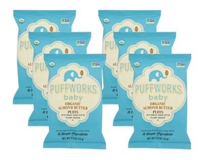 Puffworks Baby Almond Butter Puffs