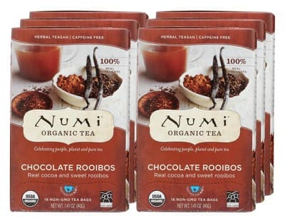 Numi Organic Herbal Chocolate Rooibos Tea -  6/16 Bags