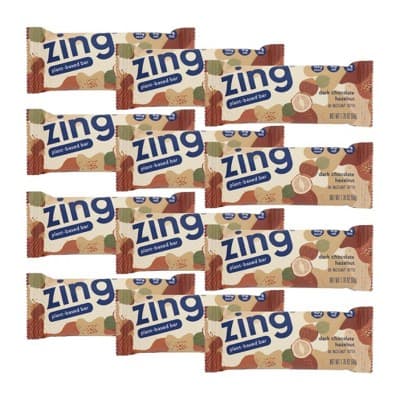 Zing Dark Chocolate Hazelnut Bar