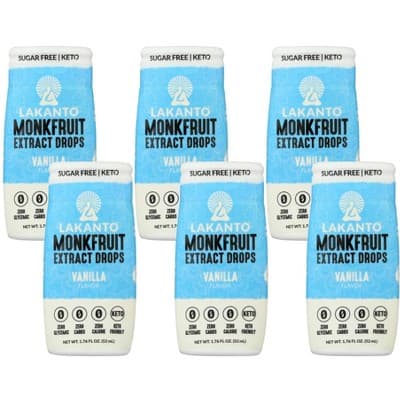 Lakanto Vanilla Monk Fruit Extract Drops