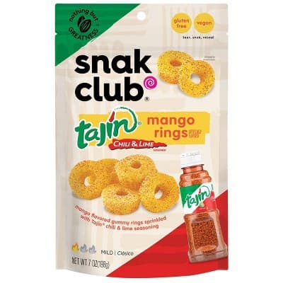 Snack Club Tajin Mango Rings