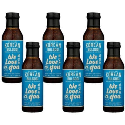 We Love You Original Korean Bulgogi Bbq Sauce & Marinade