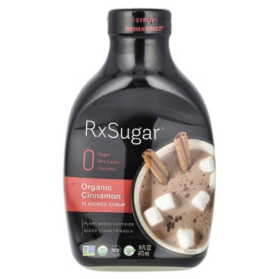 Rxsugar Organic Cinnamon Syrup