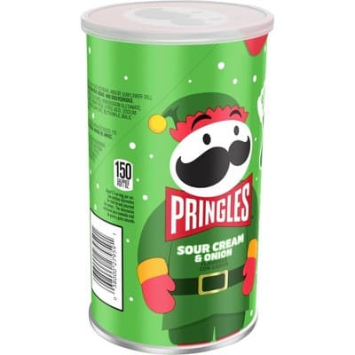 Pringles Holiday Grab &#38; Go Large Sour Cream &#38; Onion