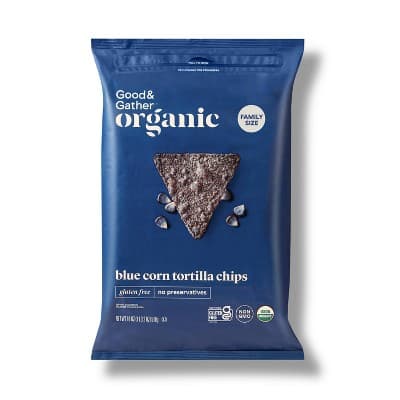 Organic Blue Corn Tortilla Chips - Good & Gather&#8482;