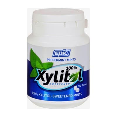 Epic Peppermint Xylitol-Sweetened Mints