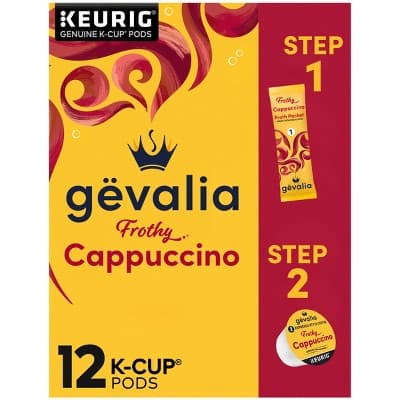 Gevalia Cappuccino Dark Roast Coffee