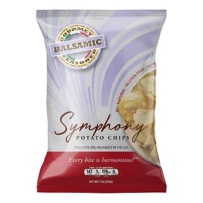 Symphony Balsamic Gourmet Seasoned All-Natural Potato Chips
