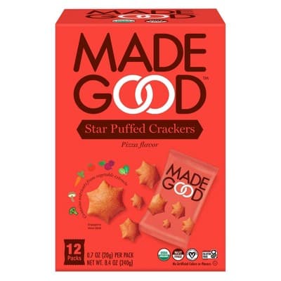 Madegood Star Puffed Pizza Crackers