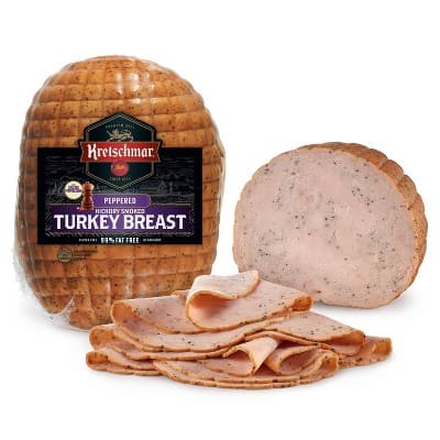 Kretschmar Smoked Peppered Turkey Breast - Price Per