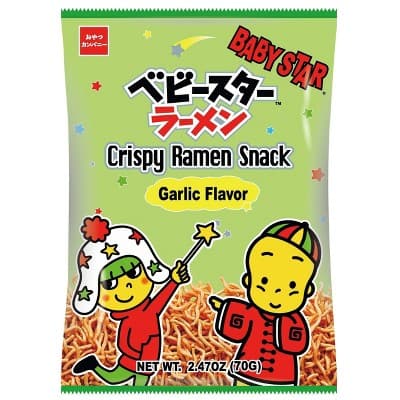 Shirakiku Baby Star Ramen Garlic Chips