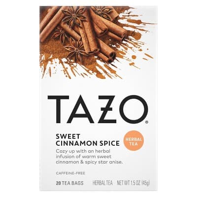 Tazo Sweet Cinnamon Spice Herbal Tea