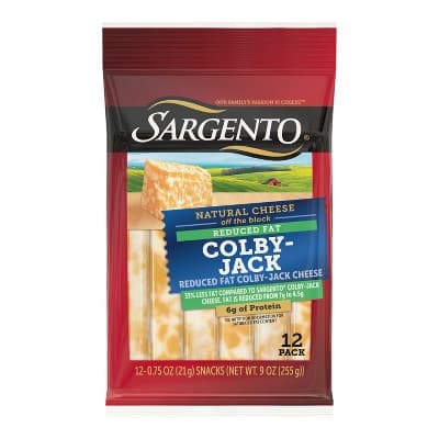 Sargento Reduced Fat Natural Colby-Jack Cheese