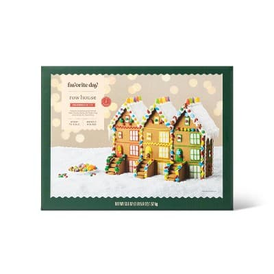 Holiday Row House Gingerbread Kit - Favorite Day™