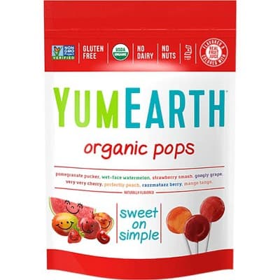 Yum Earth Organic Assorted Lillipops