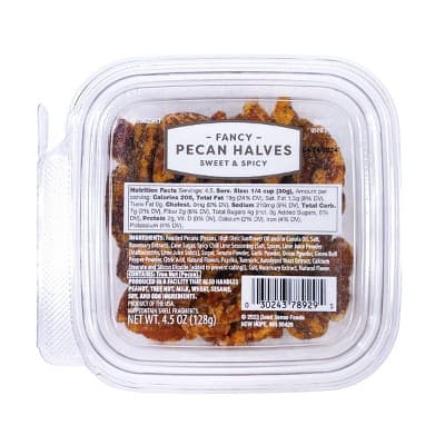 Sweet &#38; Spicy Fancy Pecan Halves