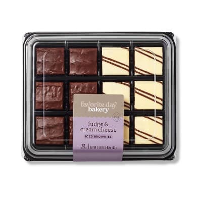 Fudge And Cream Cheese Iced Brownies  Favorite Day&#8482;