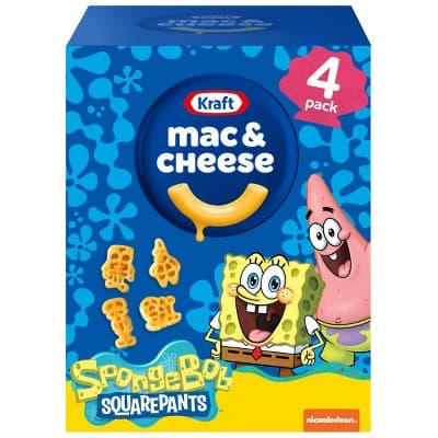 Kraft Spongebob Shapes Mac &#38; Cheese