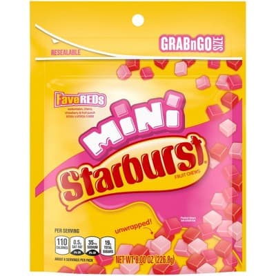 Is it PCOS Friendly? Starburst Favereds Minis Unwrapped