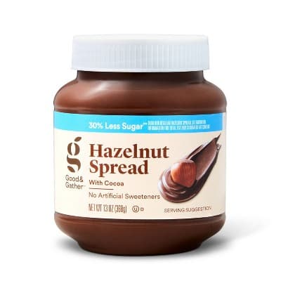 Good & Gather Hazelnut Spread With Cocoa 30% Less Sugar