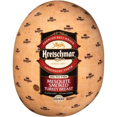 Kretschmar Mesquite Smoked Turkey Breast - Deli Fresh Sliced - Price Per