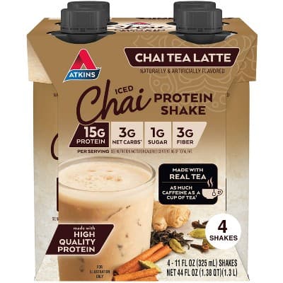 Atkins Chai Tea Latte Protein Shake