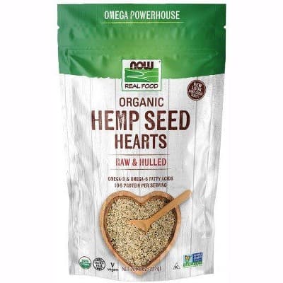 Now Real Food Organic Hemp Seed Hearts