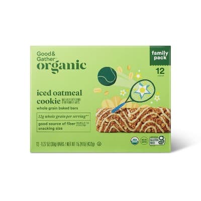 Organic Iced Oatmeal Cookie Whole Grain Baked Bar Good & Gather™