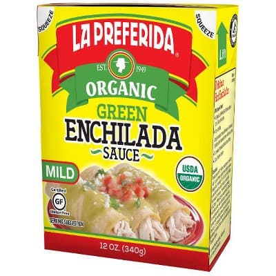 La Preferida Organic Green Enchilada Sauce