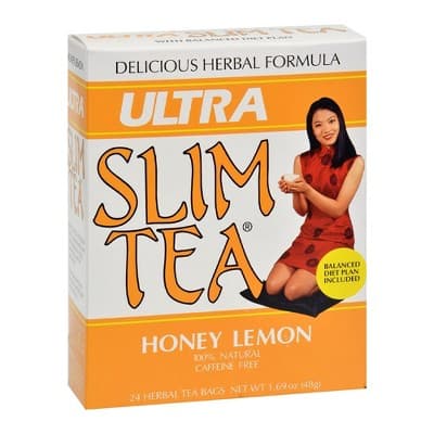 Hobe Labs Ultra Slim Honey Grey Lemon Tea -24 Bags