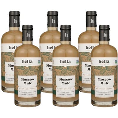 Hella Cocktail Co. Moscow Mule Premium Mixer Non-Alcoholic