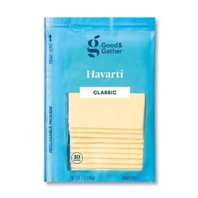 Havarti Deli Sliced Cheese  Good &#38; Gather&#8482;