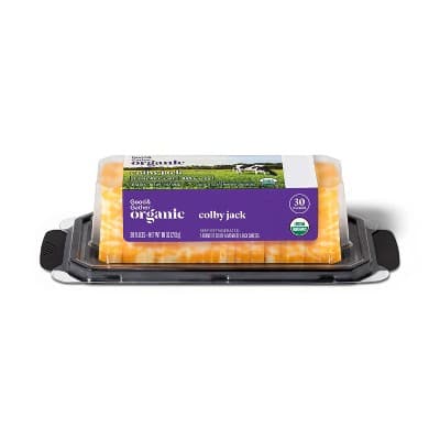Organic Crackercut Colby Jack Cheese - Good &#38; Gather&#8482;
