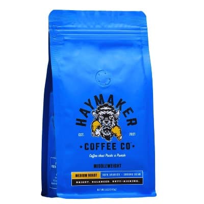 Haymaker Coffee Medium Roast Ground Beans