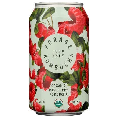 Forage Organic Raspberry Kombucha