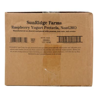 Sunridge Farms All Natural Raspberry Yogurt Pretzels - Single Bulk Item