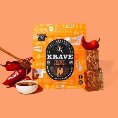 Krave Sweet Chipotle Beef Jerky