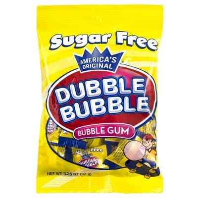 Dubble Bubble Sugar-Free Bubble Gum