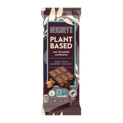 Hershey'S Plant Based Extra Creamy Almond & Sea Salt Oat Chocolate Confection