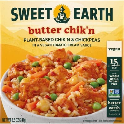 Sweet Earth Vegan  Butter Chik&#39;N