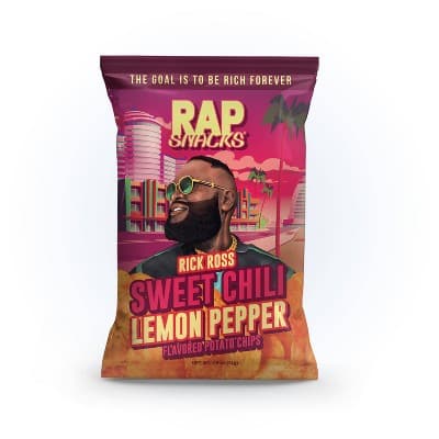 Rap Snacks Sweet Chili Lemon Pepper Potato Chips - Rick Ross &#8211;