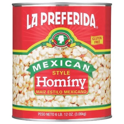 La Preferida Mexican Style Hominy, Foodservice
