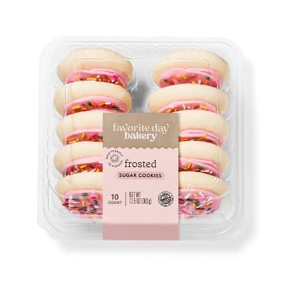 Frosted Sugar Cookies With Pink Icing  Favorite Day&#8482;