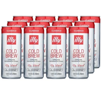 Illy Classico Cold Brew Coffee Drink
